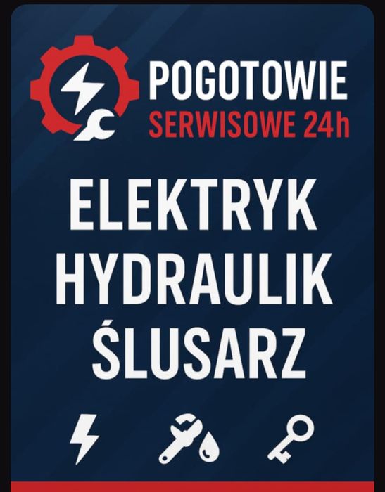 ->ELEKTRYK-HYDRAULIK- ŚLUSARZ-Awarie-Serwis-Montaż-AGD-24h- Łodz.