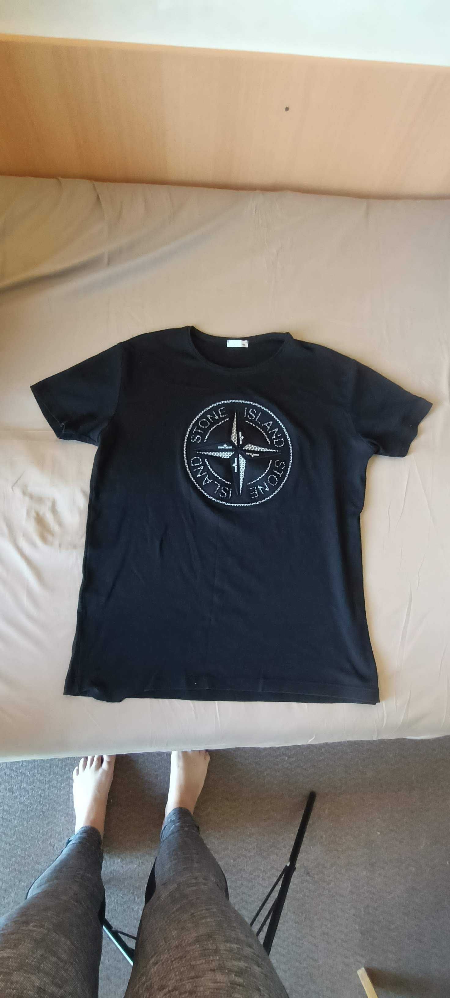 Koszulka Stone Island Dobrej jakości bawełna xxl