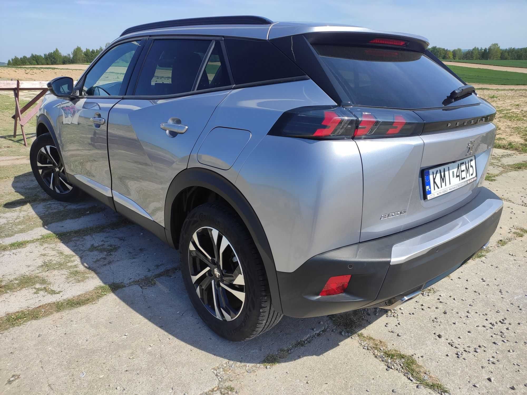 Peugeot 2008 1.2 Pure tech 130KM automat,allure,nawi,kamera,klima