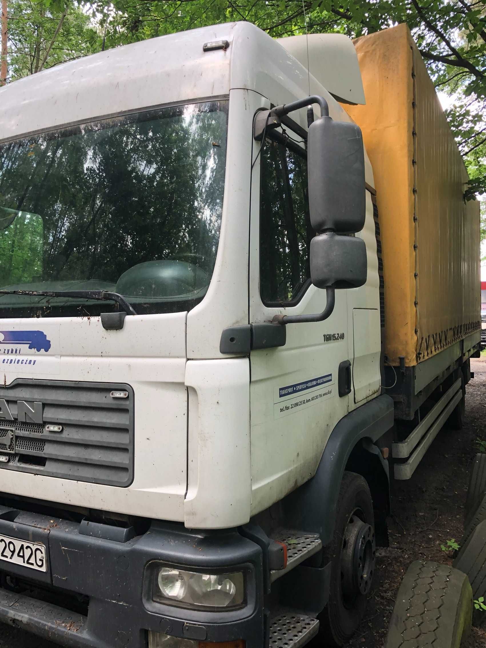 MAN TGM 18.240 plandeka winda