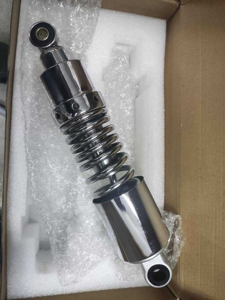 Amortecedor Mota Cromado 280mm Daelim 125, Honda 250