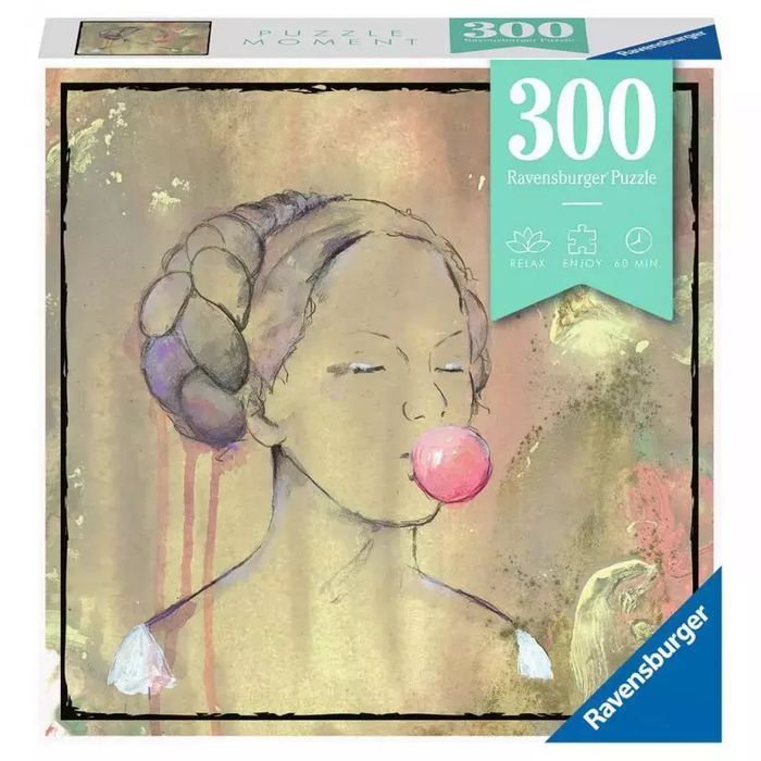 Puzzle 300 elementy. Moment. Dziewczyna. Ravensburger. Nowy Produkt