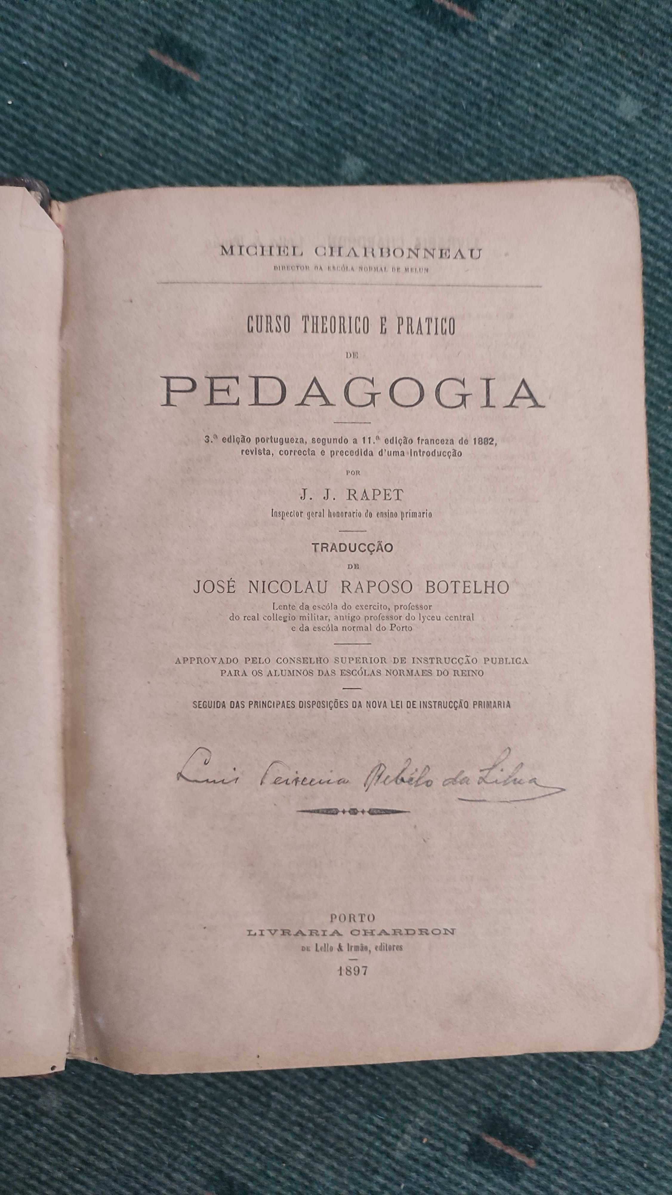 Curso Theorico e Pratico de Pedagogia - 1897