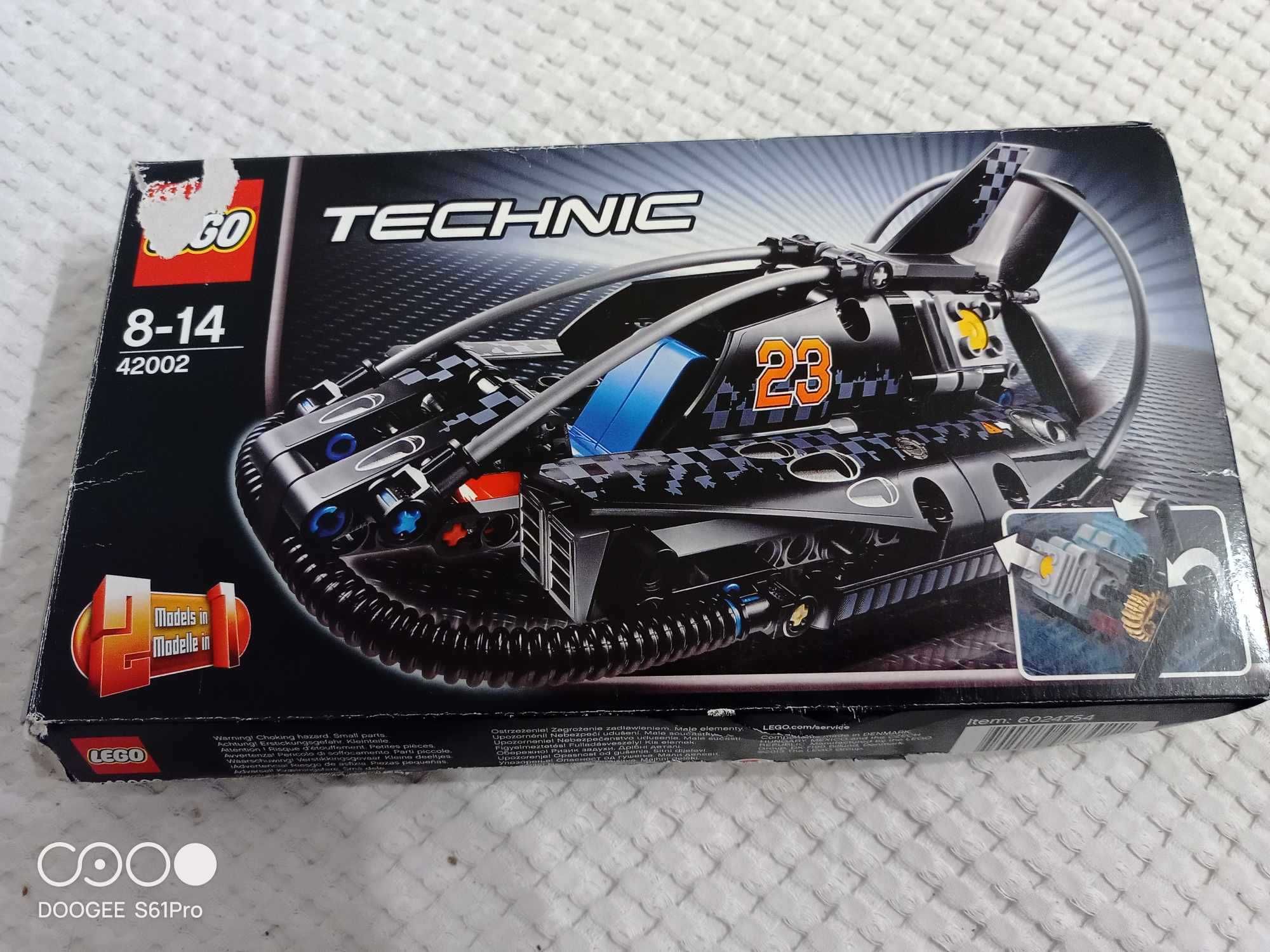 LEGO Technic Poduszkowiec. Zestaw nr 42002. Wiek 8-14