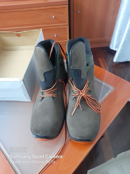 Botas de trabalho biqueira de aço