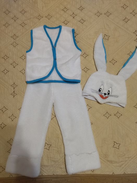 Костюм зайчика, новорічний костюм, прокат 250грн Тернопіль