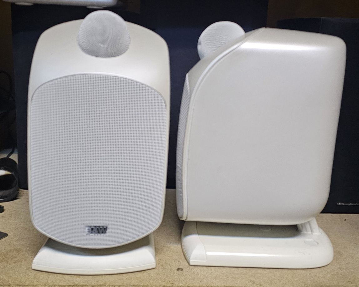 Kolumny B&W Bowers Wilkins LM 1 Biale