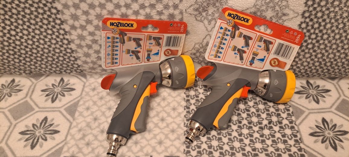 Nowy Pistolet Zraszajacy Wielofunkcyjny 7w1 Multi Spray Pro Hozelock