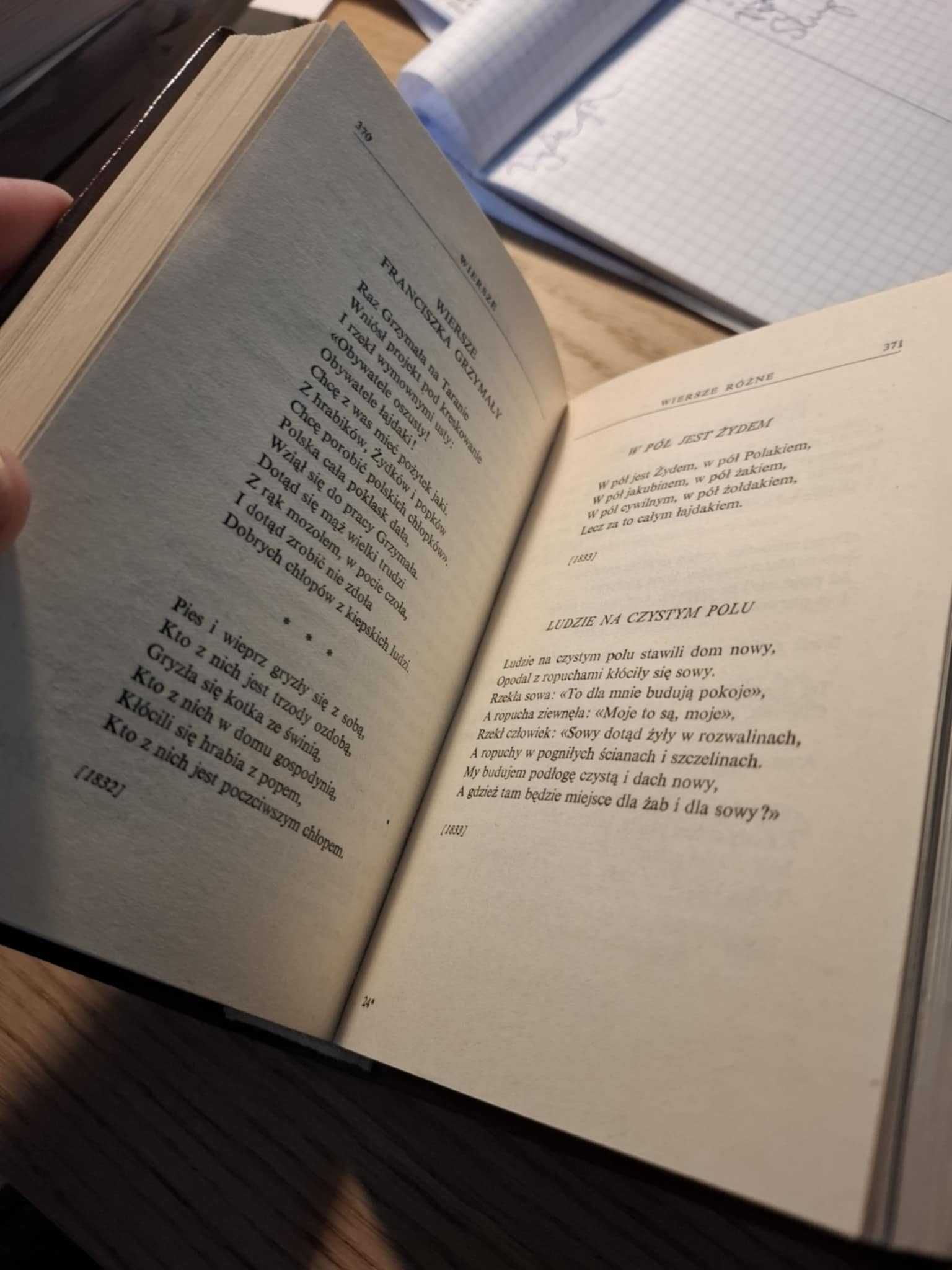 Wiersze. Adam Mickiewicz