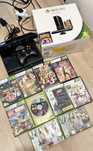 Xbox 360 E 4 GB 10 gier Kinect pudełko