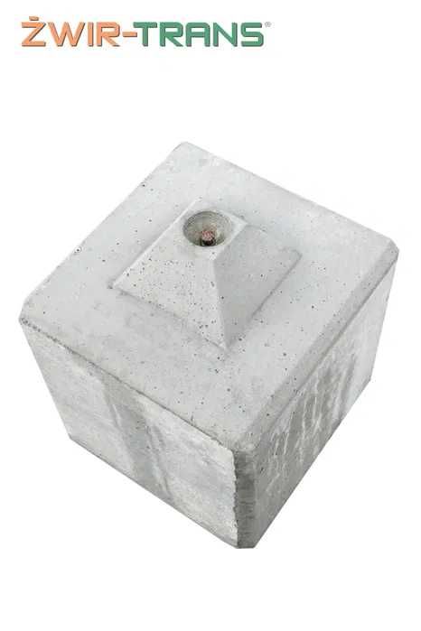 Bloki betonowe mur oporowy