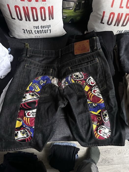 Джинсовые шорты evisu