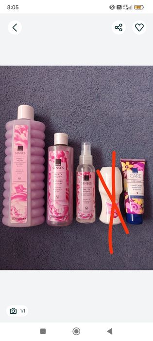 Zestaw kosmetyków avon