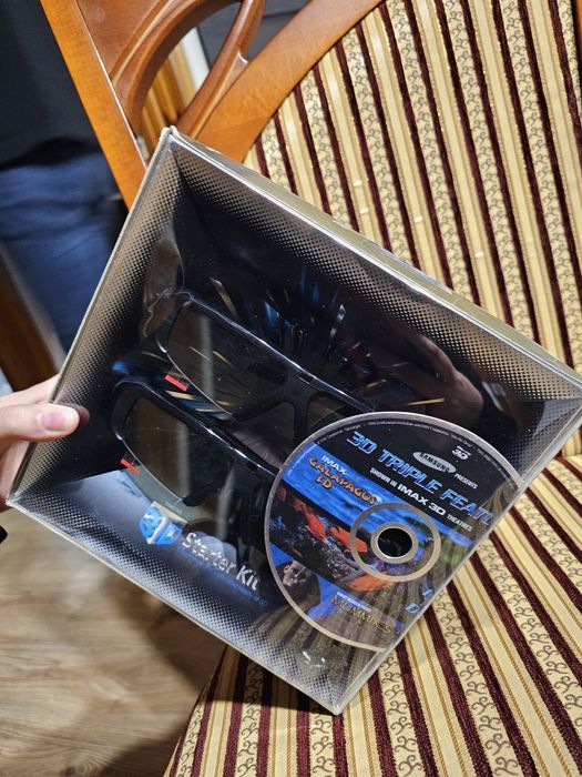 Okulary aktywne 2 sztuki samsung nowe