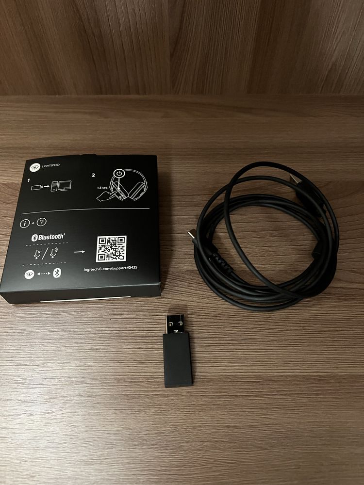 Оригінал Гарнітура Logitech G435 LIGHTSPEED Black (981-001050)