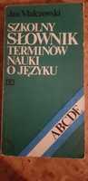 Szkolny słownik terminów nauki o języku. Jan Malczewski