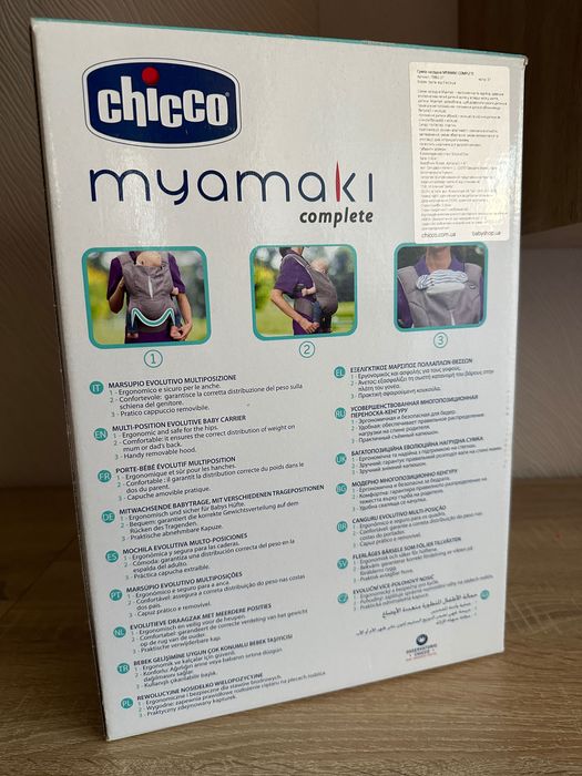 Рюкзак-кенгуру Chicco Myamaki Air