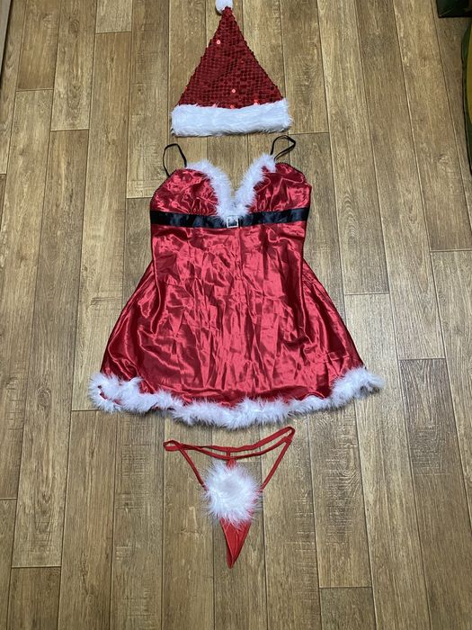 Комплект еротичної білизни Санта Secret Prossesions розмір 38