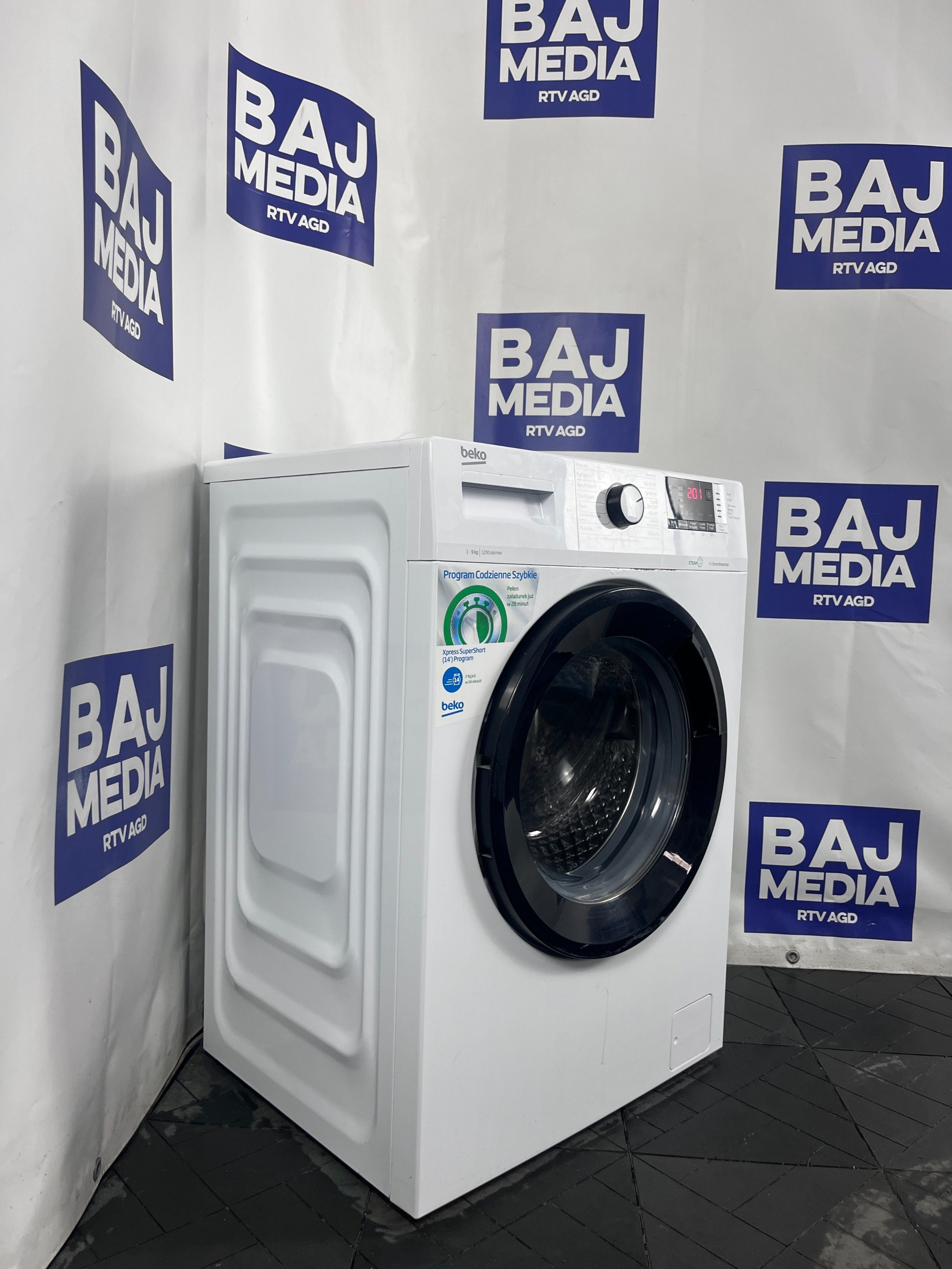 Pralka Beko Inverter Duża Pojemność 9Kg/1200/A++/Dostawa/6Mscgwarancja