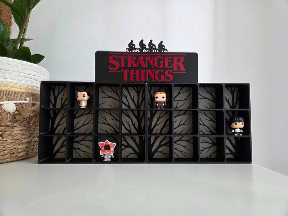 *REZERWACJA* Półka na figurki Kinder Joy - Stranger Things