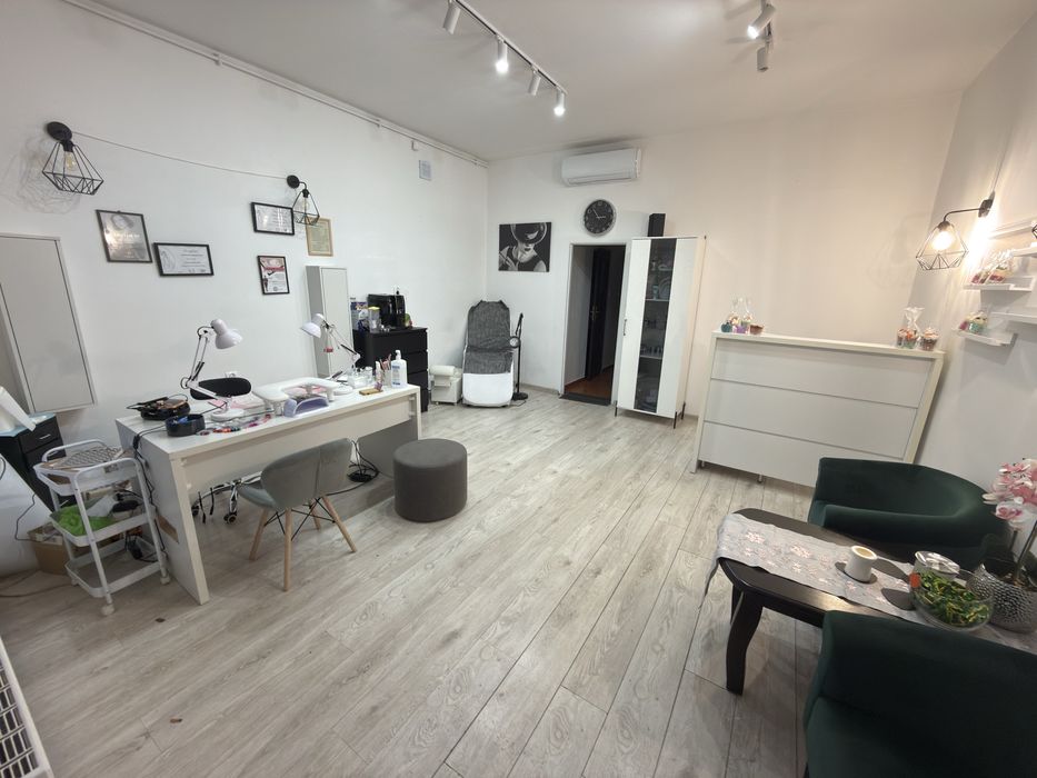 Pomieszczenie w salonie kosmetycznym