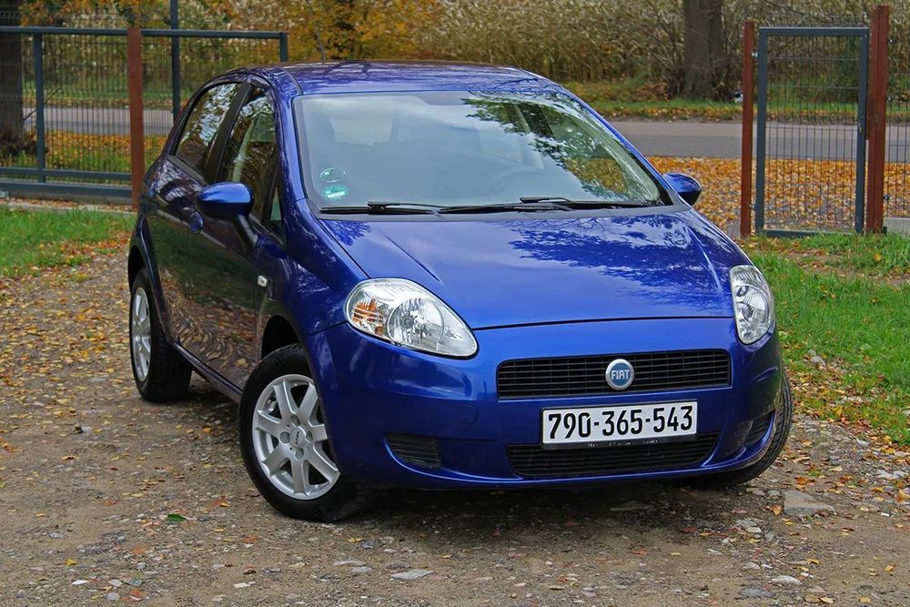 Fiat Grande Punto *1.4 Benzyna 8v*Tylko 176.oookm*Mroźna KLIMA*Alu*5 Drzwi*PO SERWISIE*
