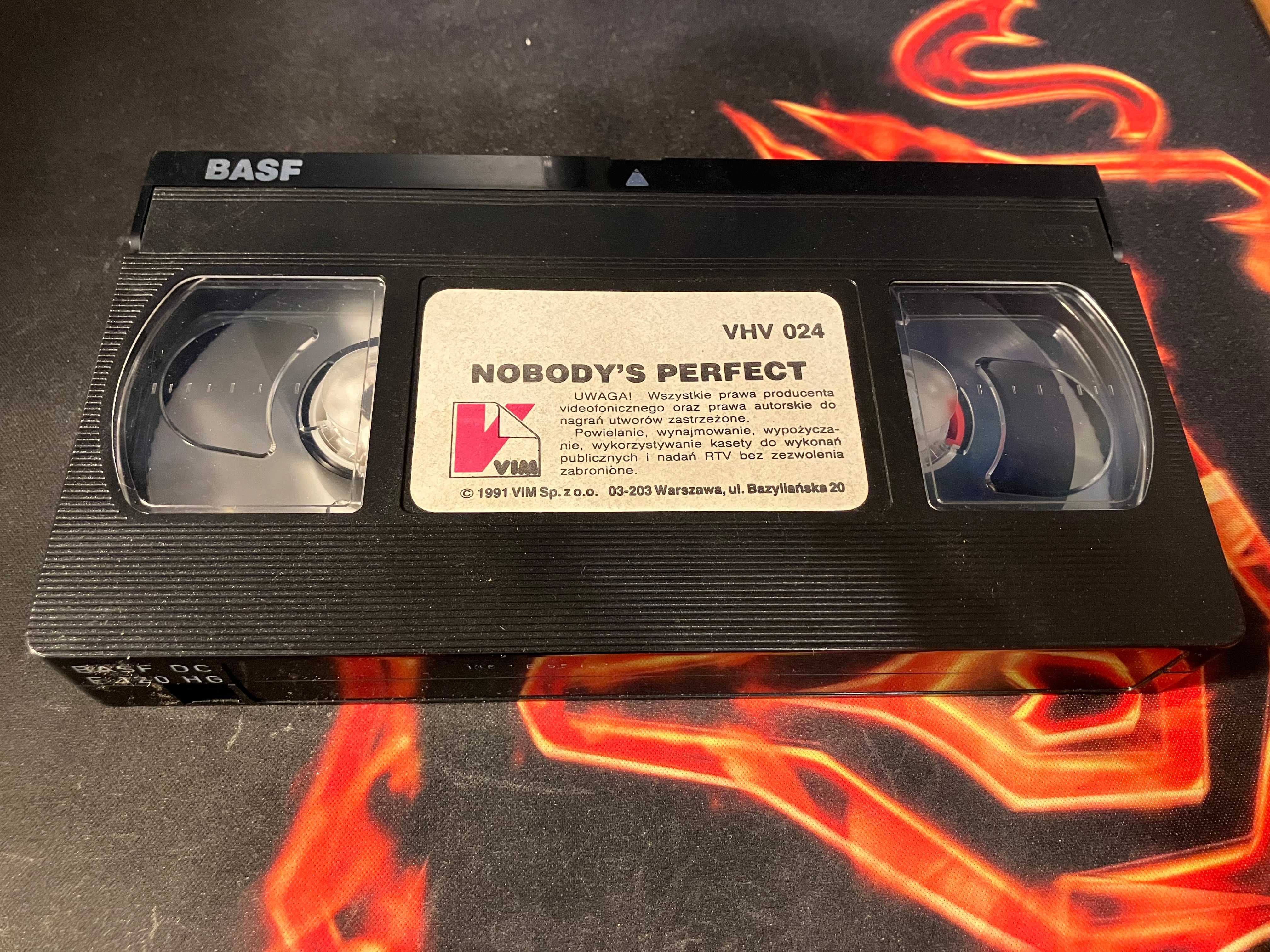 Kaseta VHS Film - Nobody's Perfect