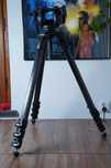 Manfrotto MN536 z głowicą MN504HDV i pokrowcem MBAG100P
