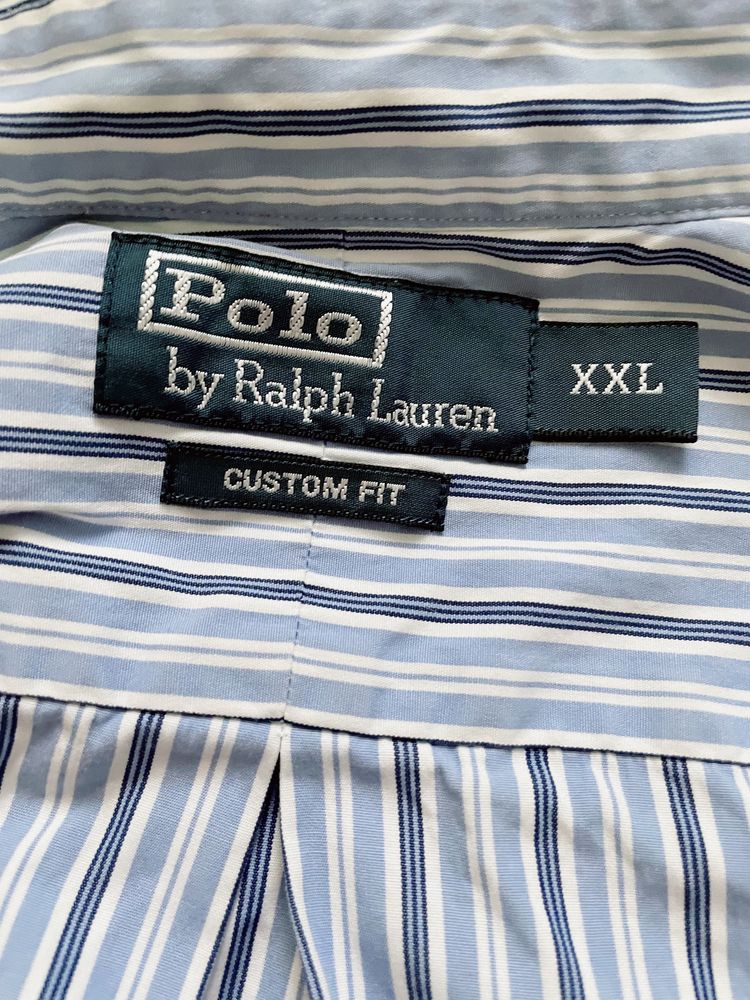 Polo Ralph Lauren рубашка мужская, классическая мужская рубашка XXL