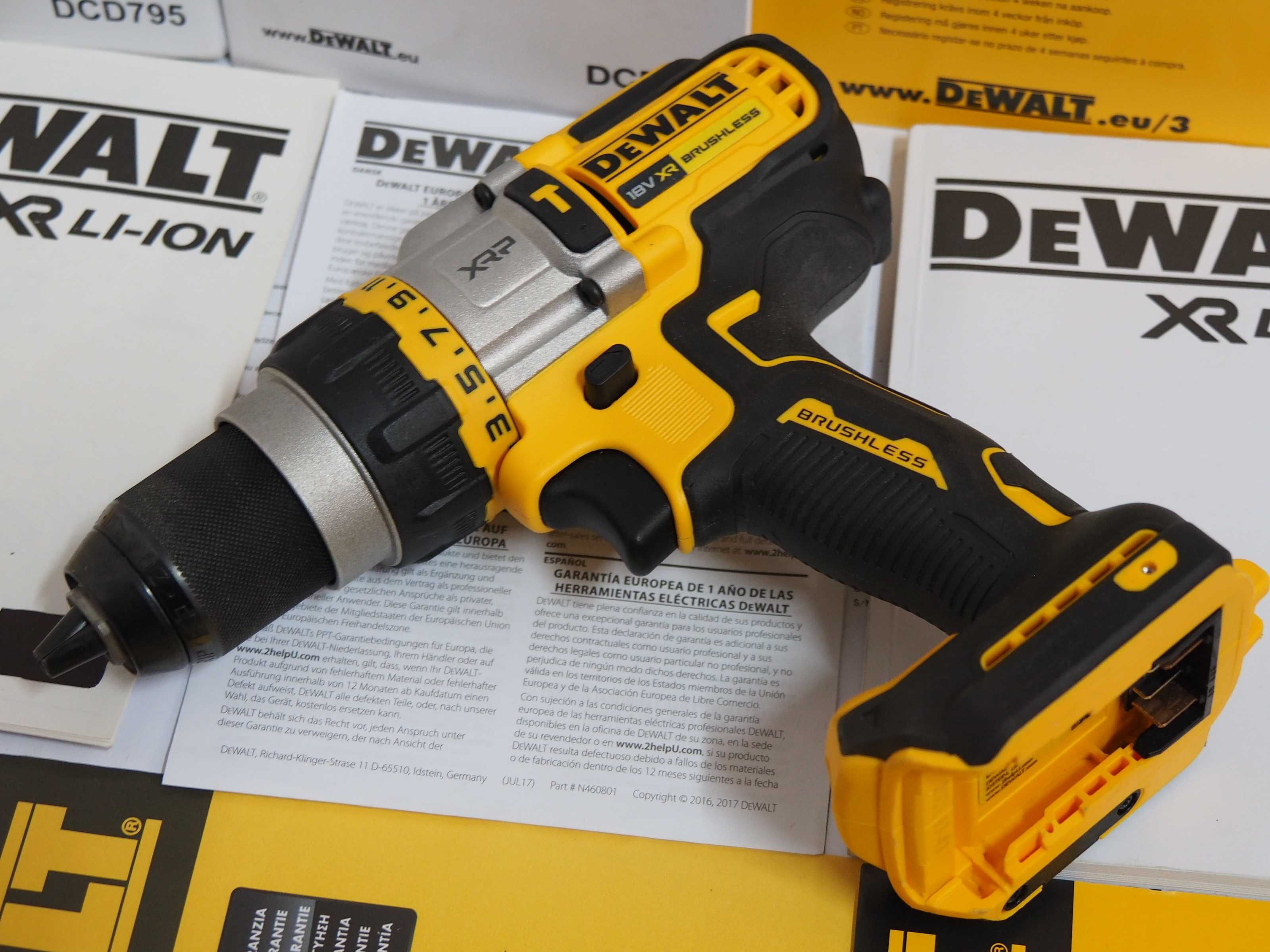 DEWALT DCD 999 wkretarka udarowa Mocy 126Nm +bateria 18v 5Ah