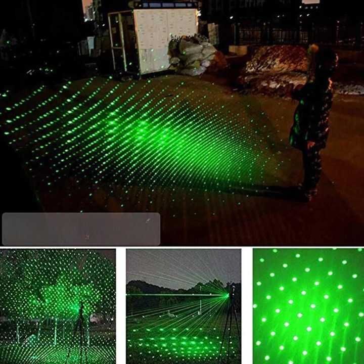 Laser Wskaźnik Laserowy Zielony Mocny Laser Pointner Akumulatorowy