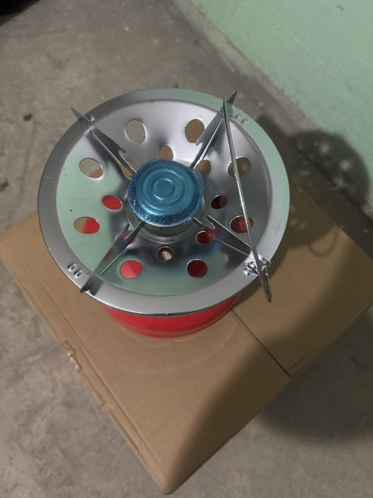 Газовий балон 5л з пальником туристичний