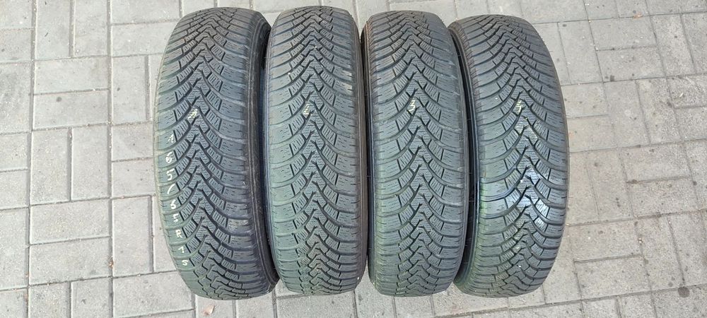 OPONY ZIMOWE 165/65R15 FALKEN EUROWINTER HS01 (2020) 7mm ZIMA 4 sztuki Komplet