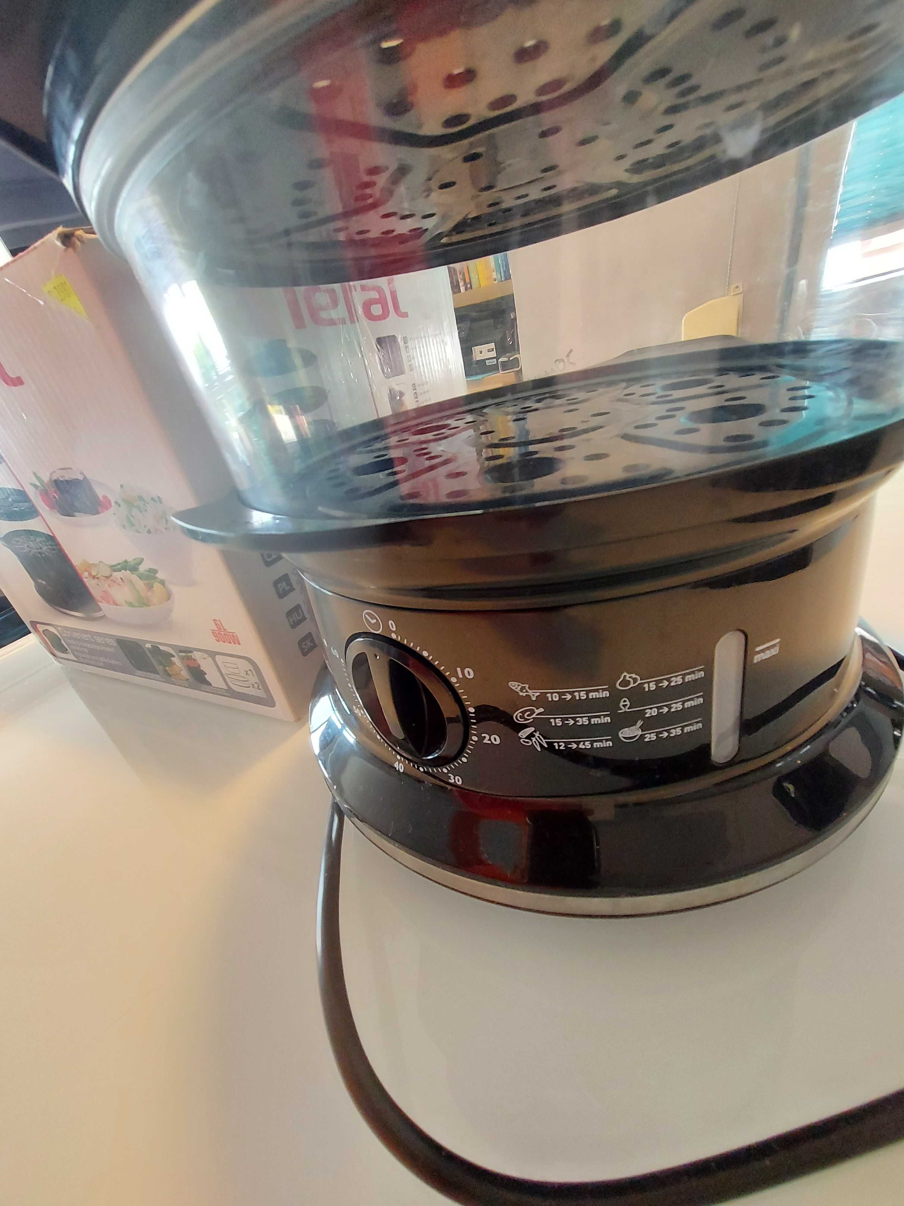 Parowar marki Tefal  Convenient series model VC1401 6l 900W używany