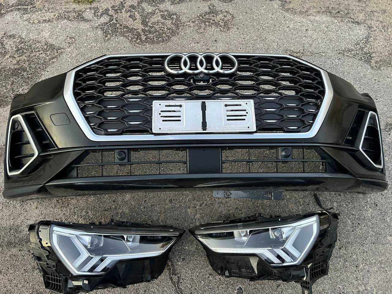 Бампер Audi Q3 83A Фары Оптика Фонари Ауді Фара Решітка Ку3 Ауди ку 3