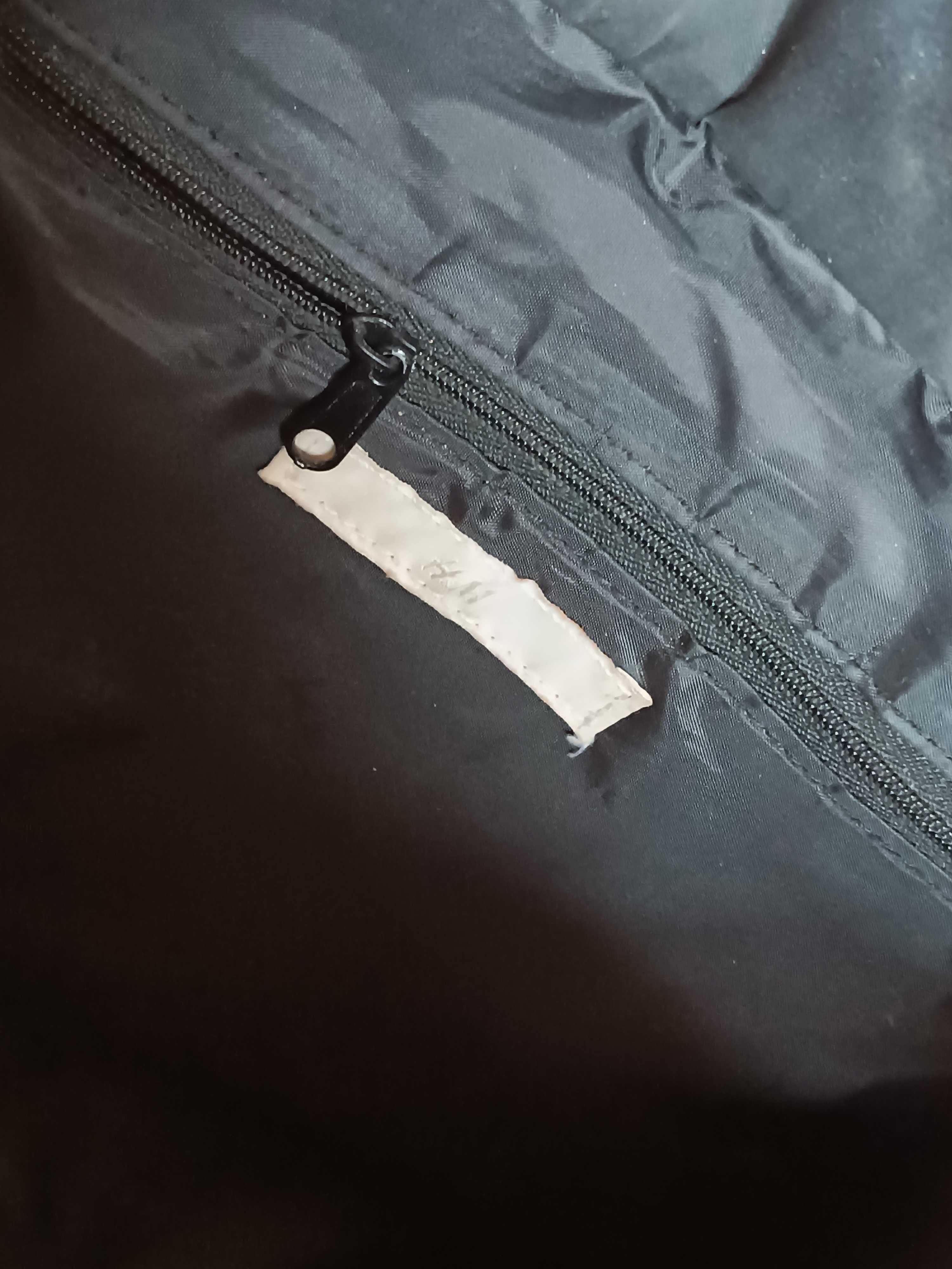 Torebka torba na ramię duża pojemna A4 czarna damska klasyczna H&M