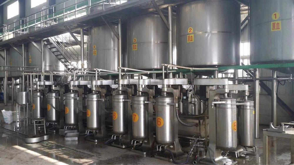 Трубчастий сепаратор рідин (крові)