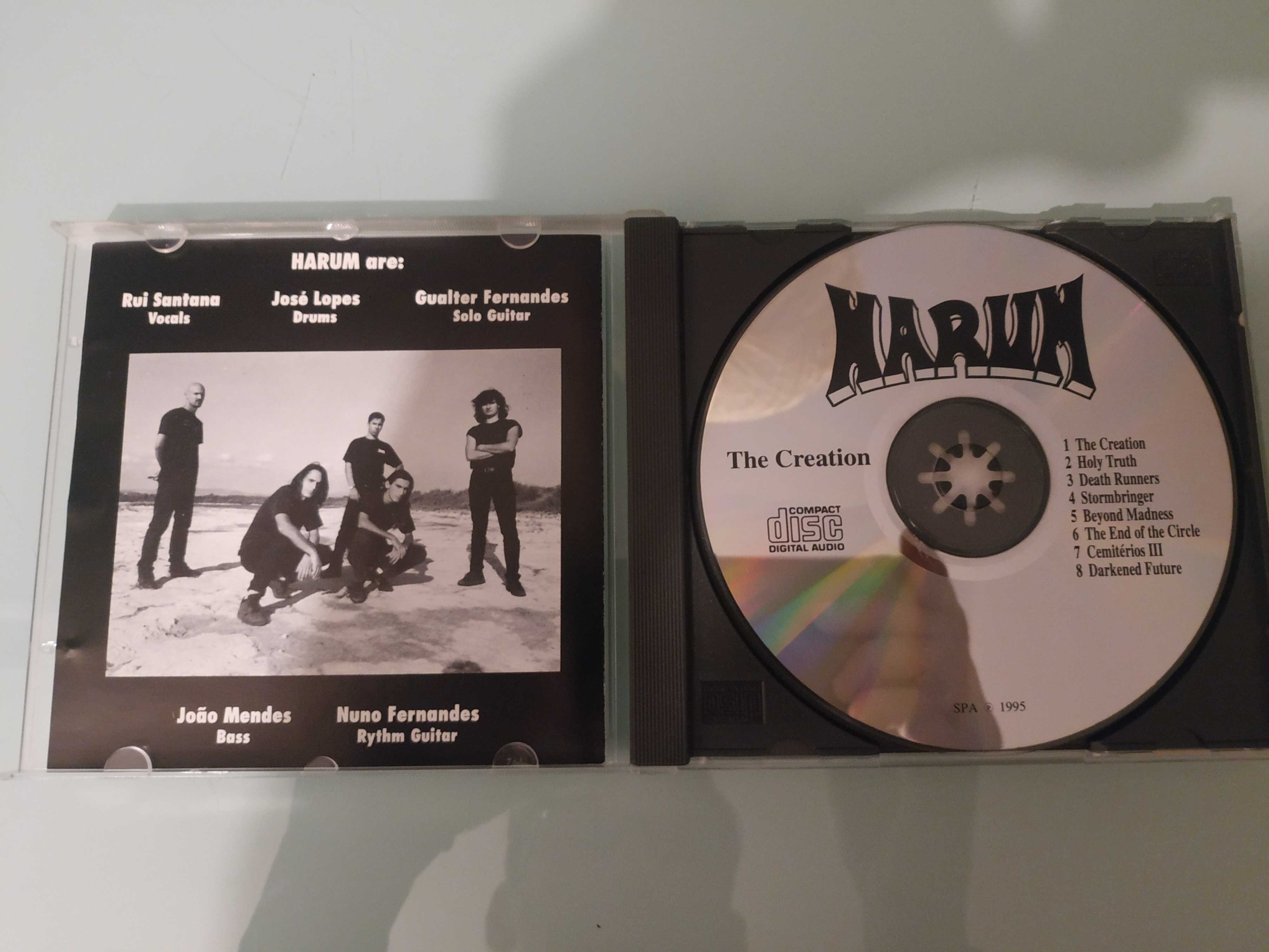 CD "Harum - The Creation" Heavy Metal Nacional