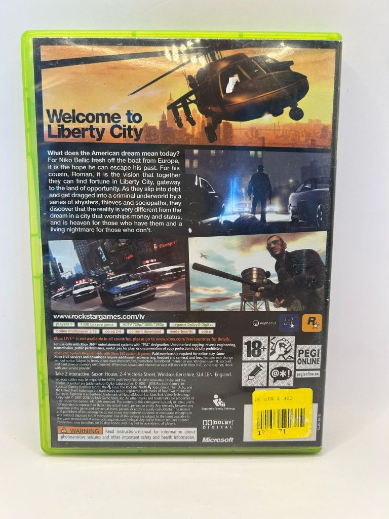 Gta IV Xbox nr 9352