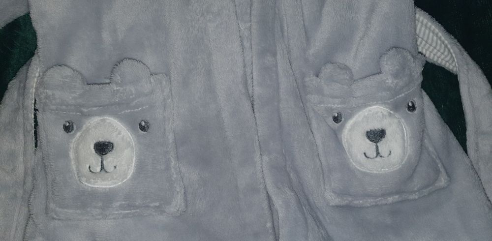 Szlafrok Miś C&A rozmiar 80/86