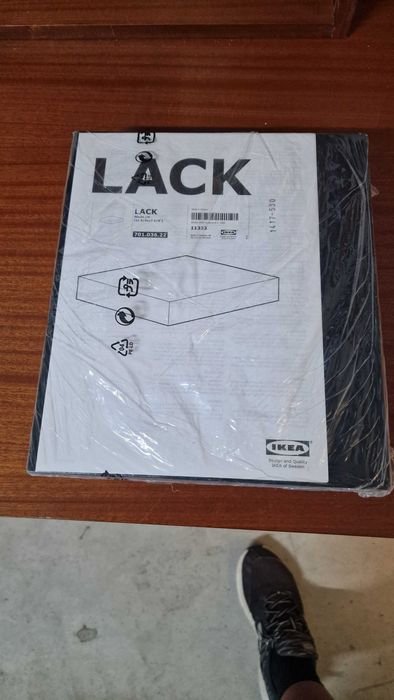 Estante de parede, preto, 30x26 cm