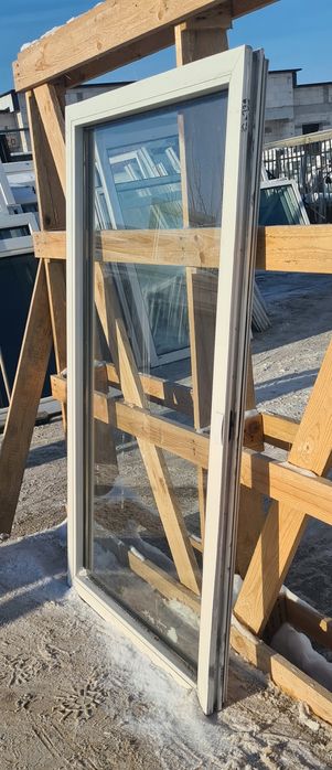 OKNA KacprzaK Witryna 82x139 FIX Używany PCV Lider Okna OLX
