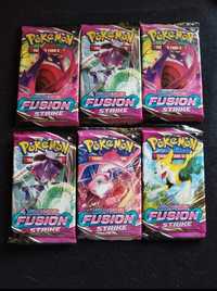 Pokémon - Fusion Strike 6 Sealed Booster Packs