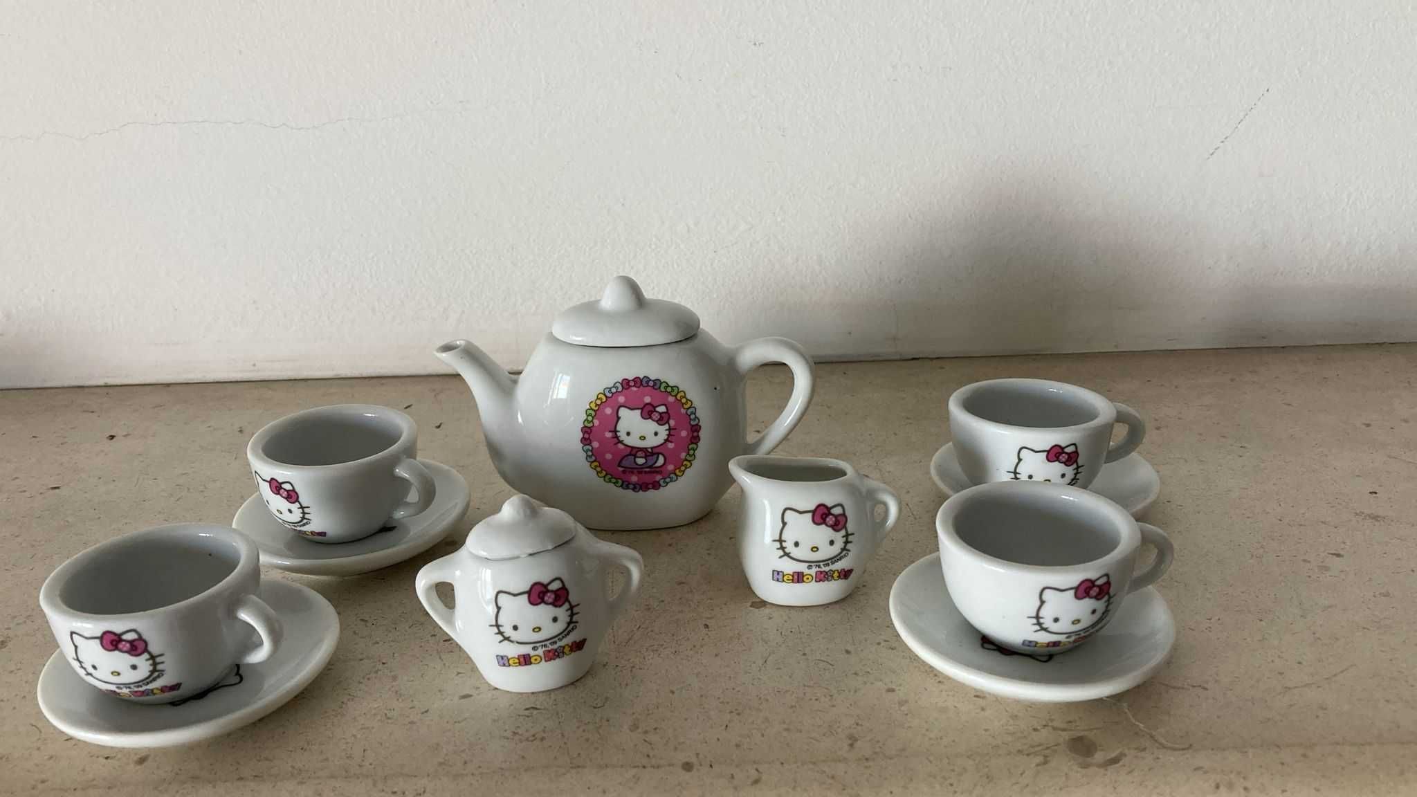 Conjunto de chá - Coleção Hello Kitty