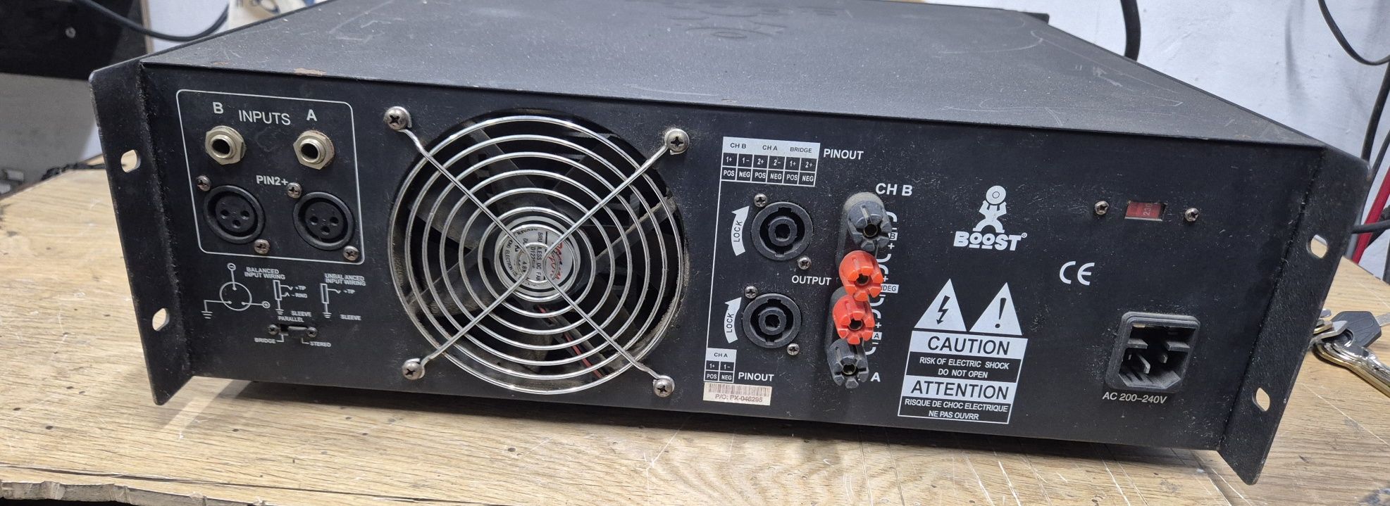 Końcówka mocy Boost PX- 1600 jak t.amp