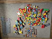 Klocki Lego Duplo Kolejka Pojazdy Samolot Ludziki