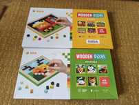 Мозаїка Wooden pixel. Транспорт/ лісові звірі