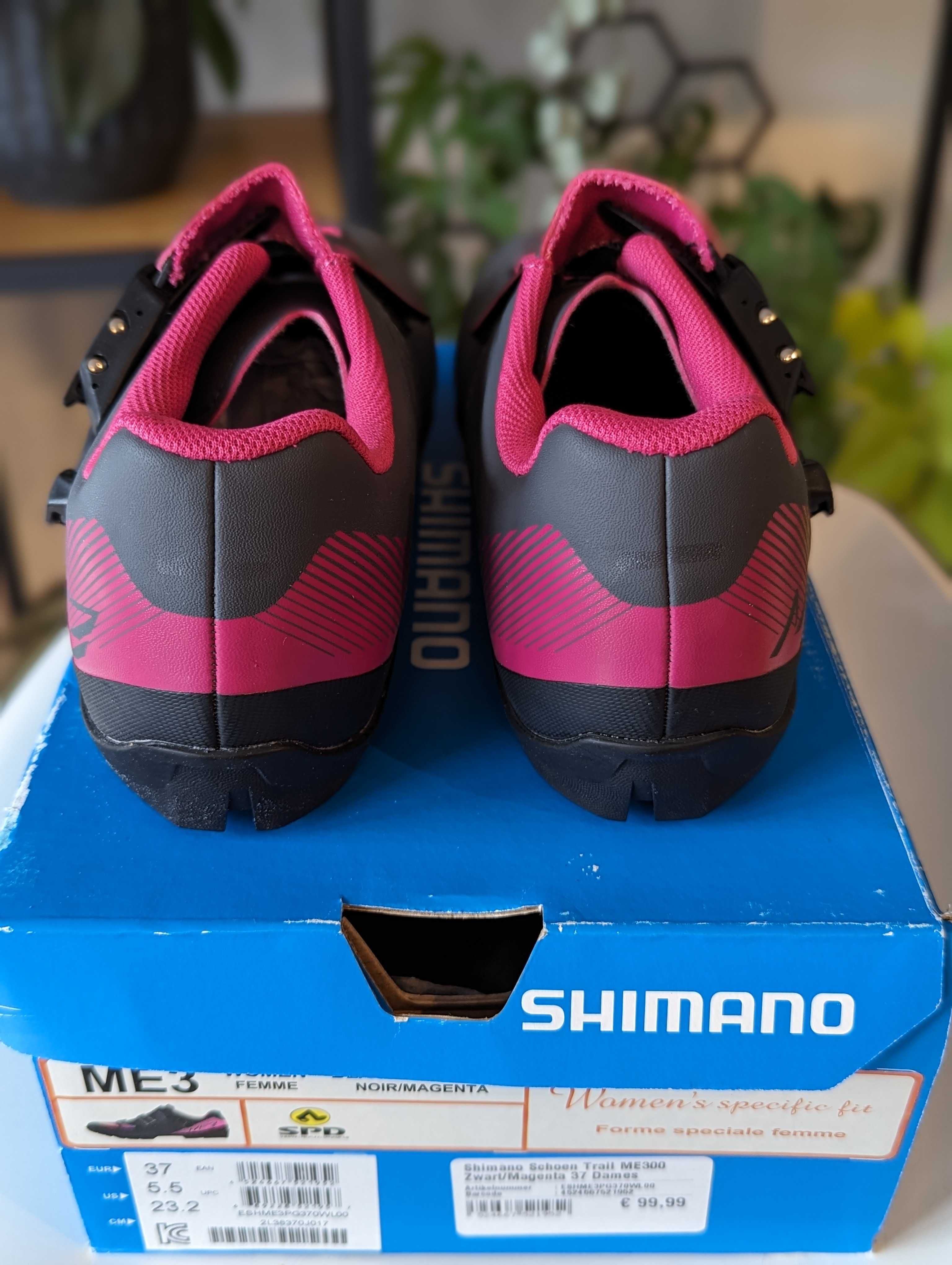 Buty MTB Shimano SH-ME301W ME3 (r.37) Black/Magenta