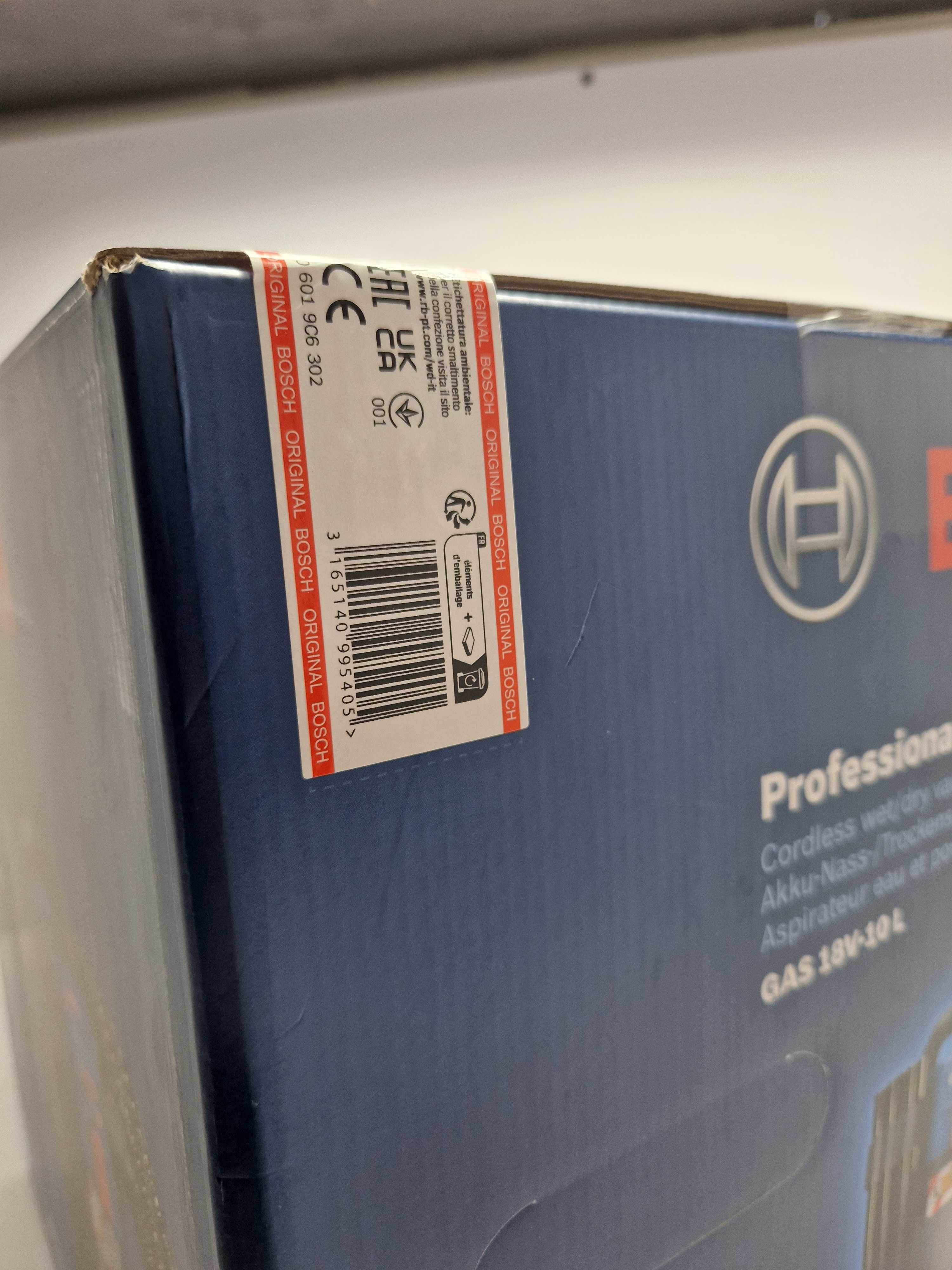 Odkurzacz akumulatorowy Bosch GAS 18V-10 L