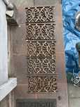 Zestaw 5 metalowych kratek ozdobnych
